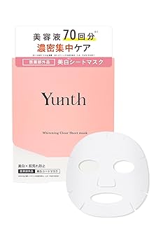 Yunth 美白美容液・化粧水・UVジェル・美白シートマスク セット Amazon.co.jp: 【武井咲 アンバサダー】Yunth ユンス 美白シート